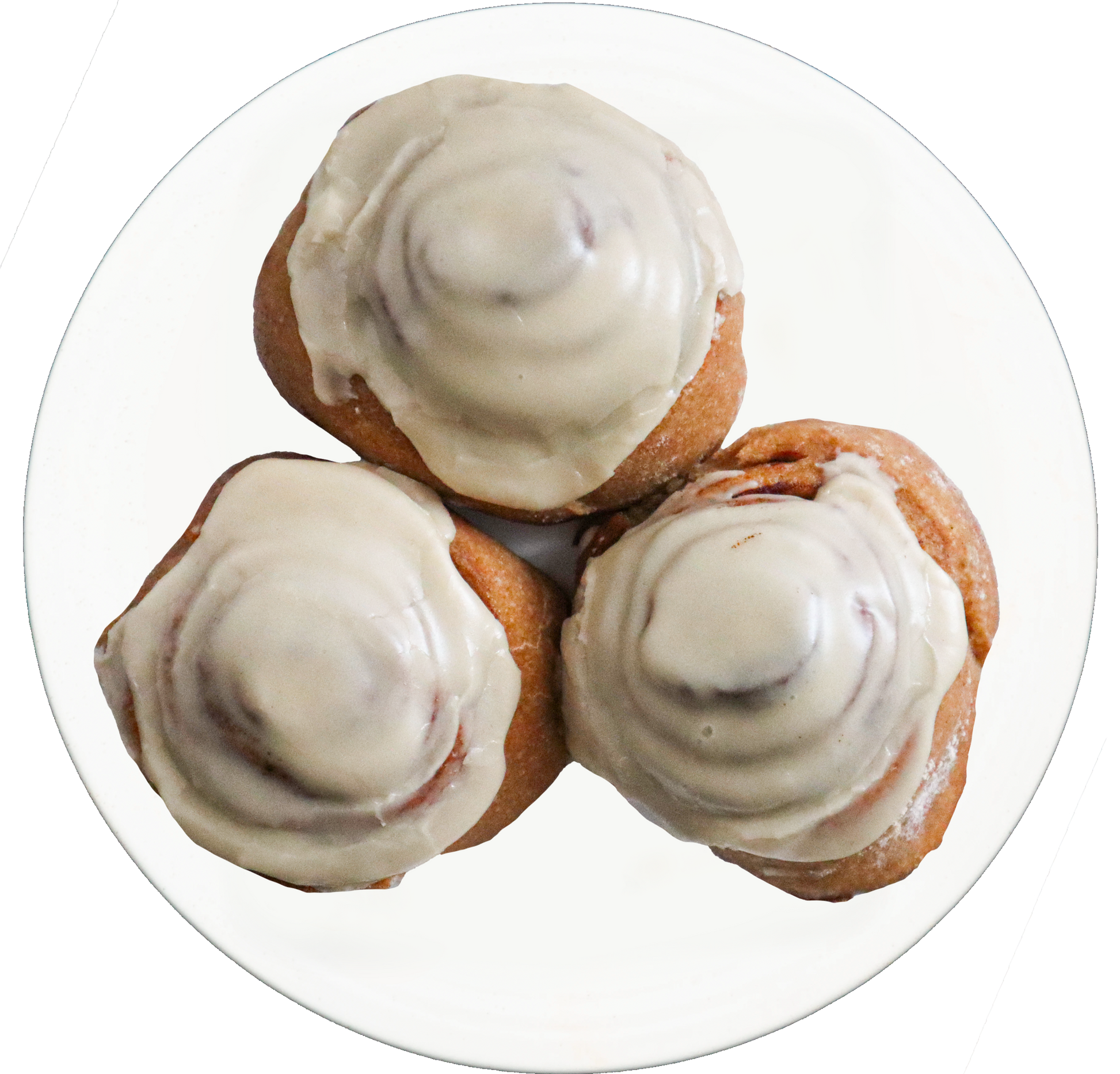 vegan cinnamon rolls in Des Moines, Iowa