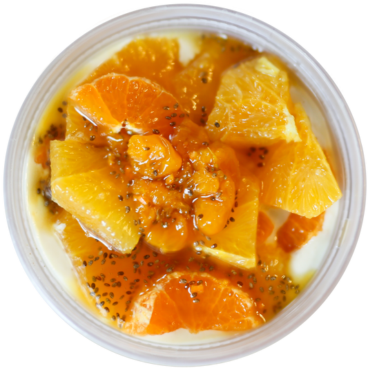 Vegan Creamsicle Cheesecake Cup in Des Moines, Iowa