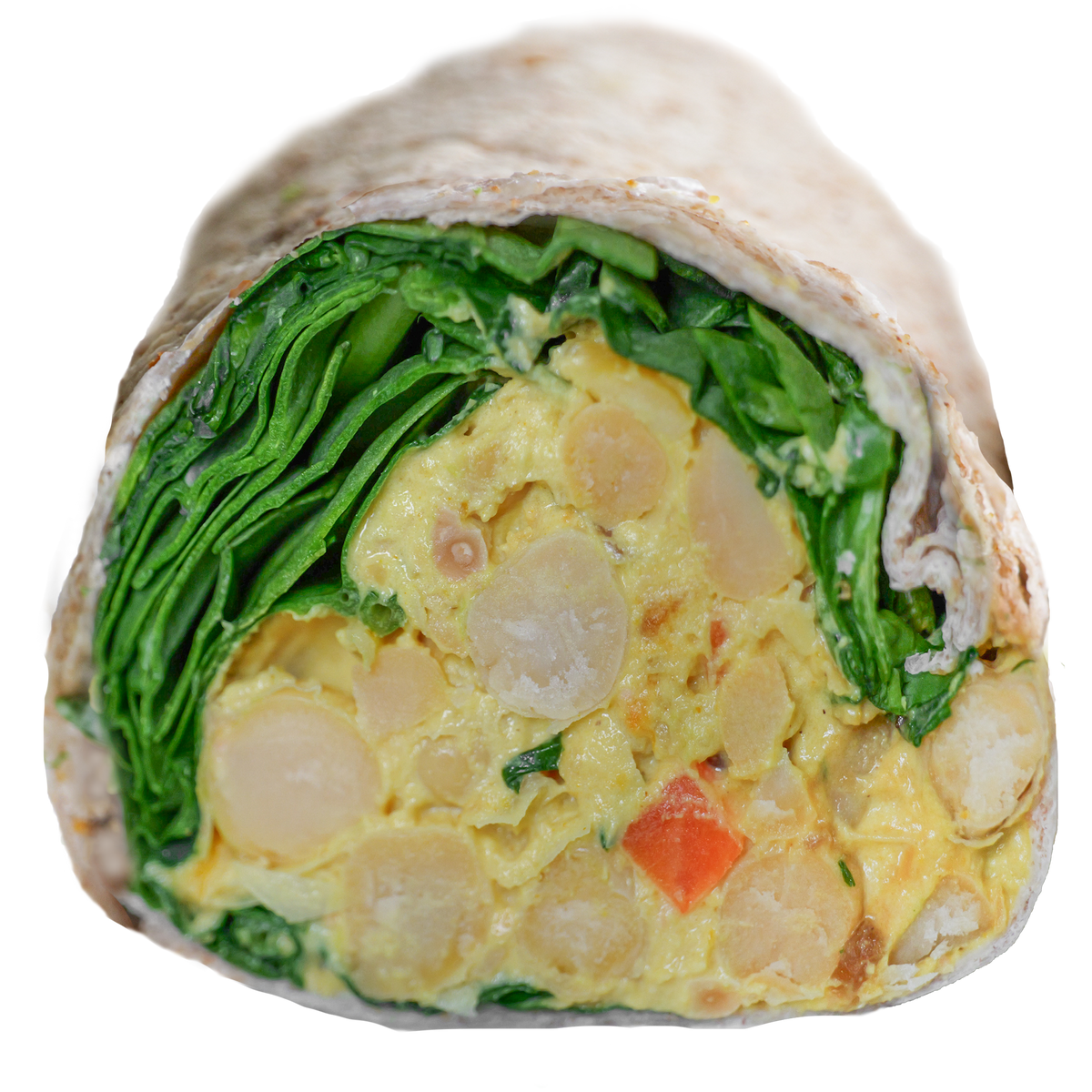 Curried Chickpea Salad Wrap in Des Moines, Iowa