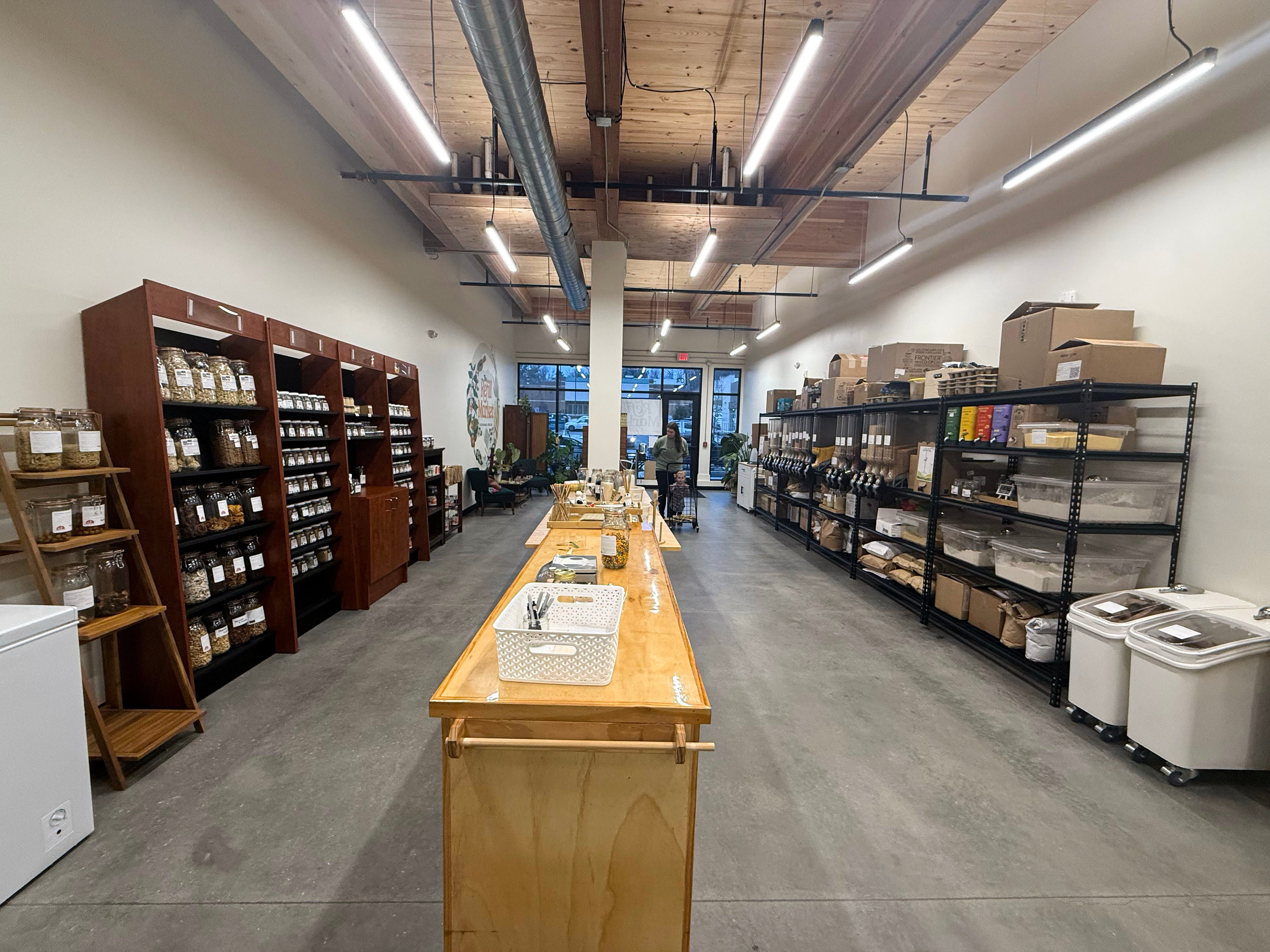 Vegan Food at the Refill Market in Des Moines, Iowa