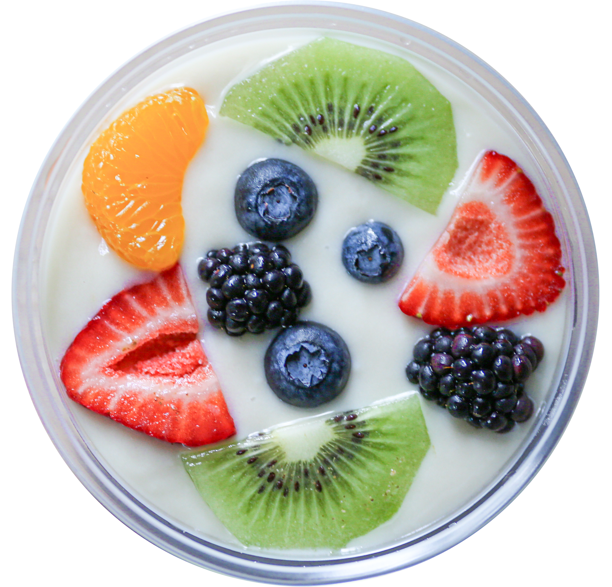 vegan fruit tart cup in Des Moines, Iowa