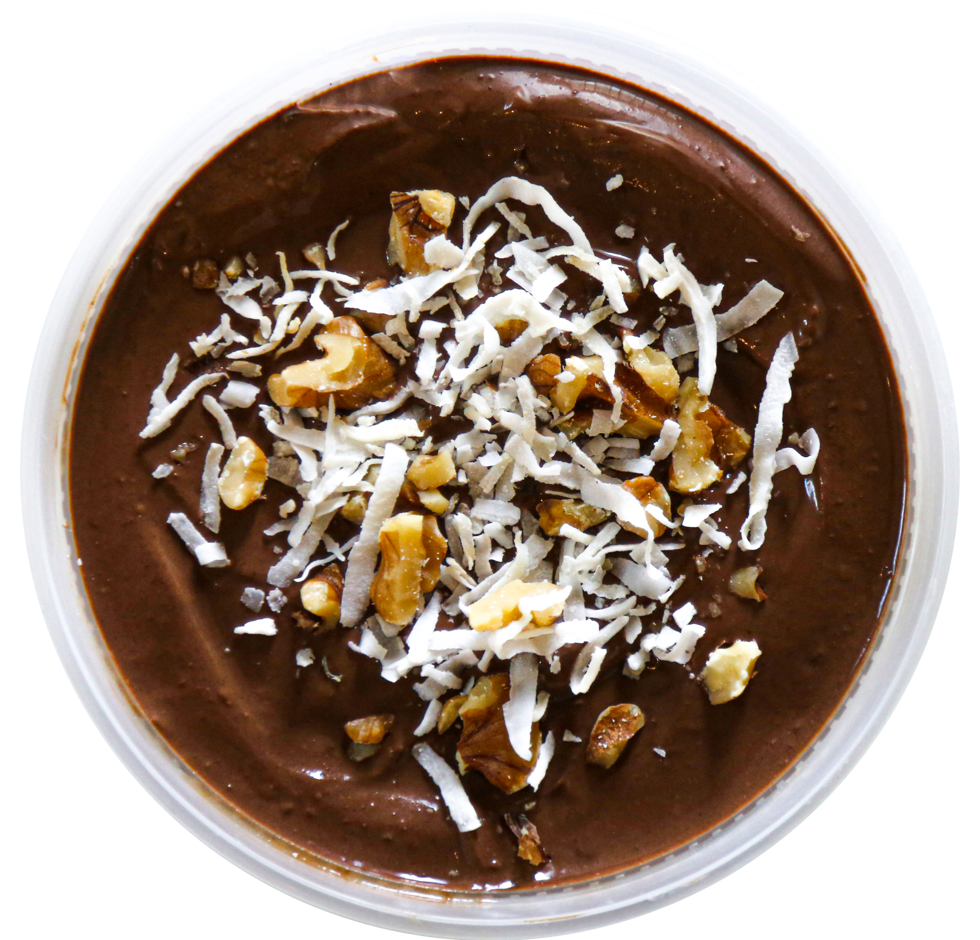 Vegan German Chocolate Dessert Cup in Des Moines, Iowa