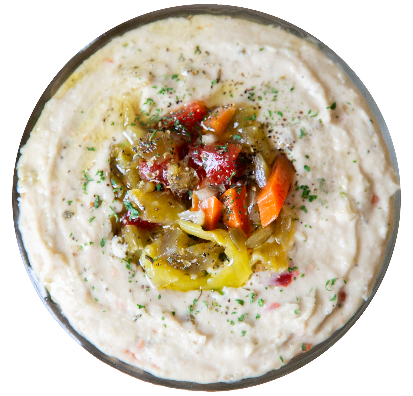 Giardiniera Hummus in Des Moines, Iowa