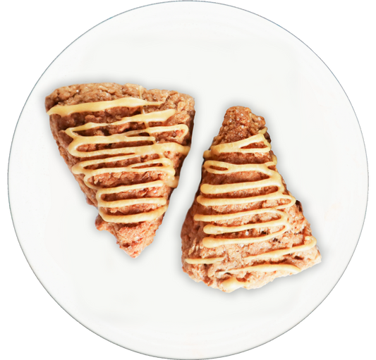 vegan ginger scones in Des Moines, Iowa