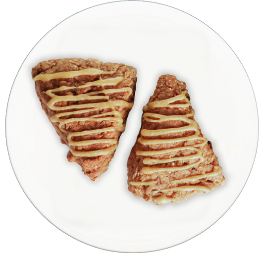 vegan ginger scones in Des Moines, Iowa