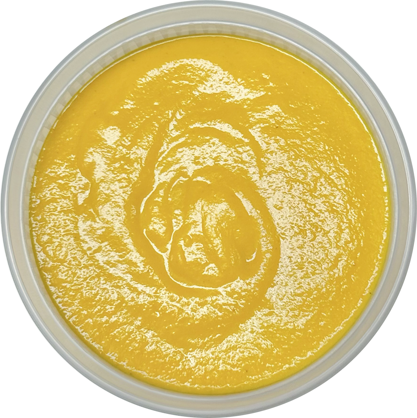 Vegan golden carrot soup meal prep in Des Moines, Iowa