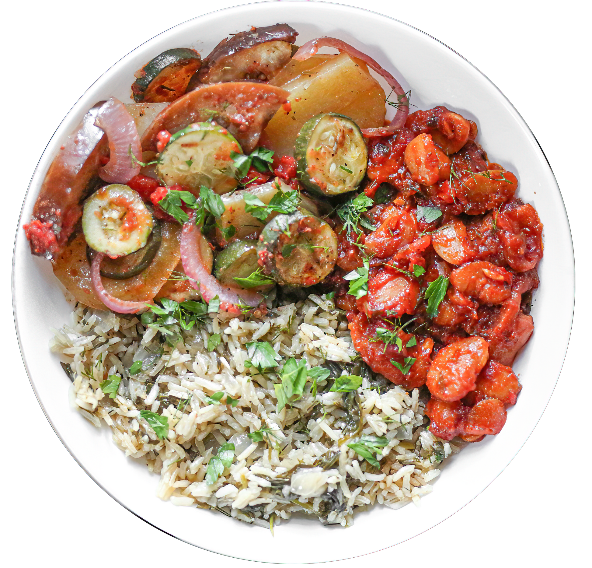 vegan Greek bowl in Des Moines, Iowa