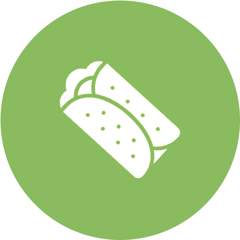 Green Hummus Wrap