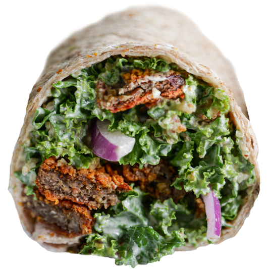 Vegan Kale Caesar Wrap in Des Moines, Iowa