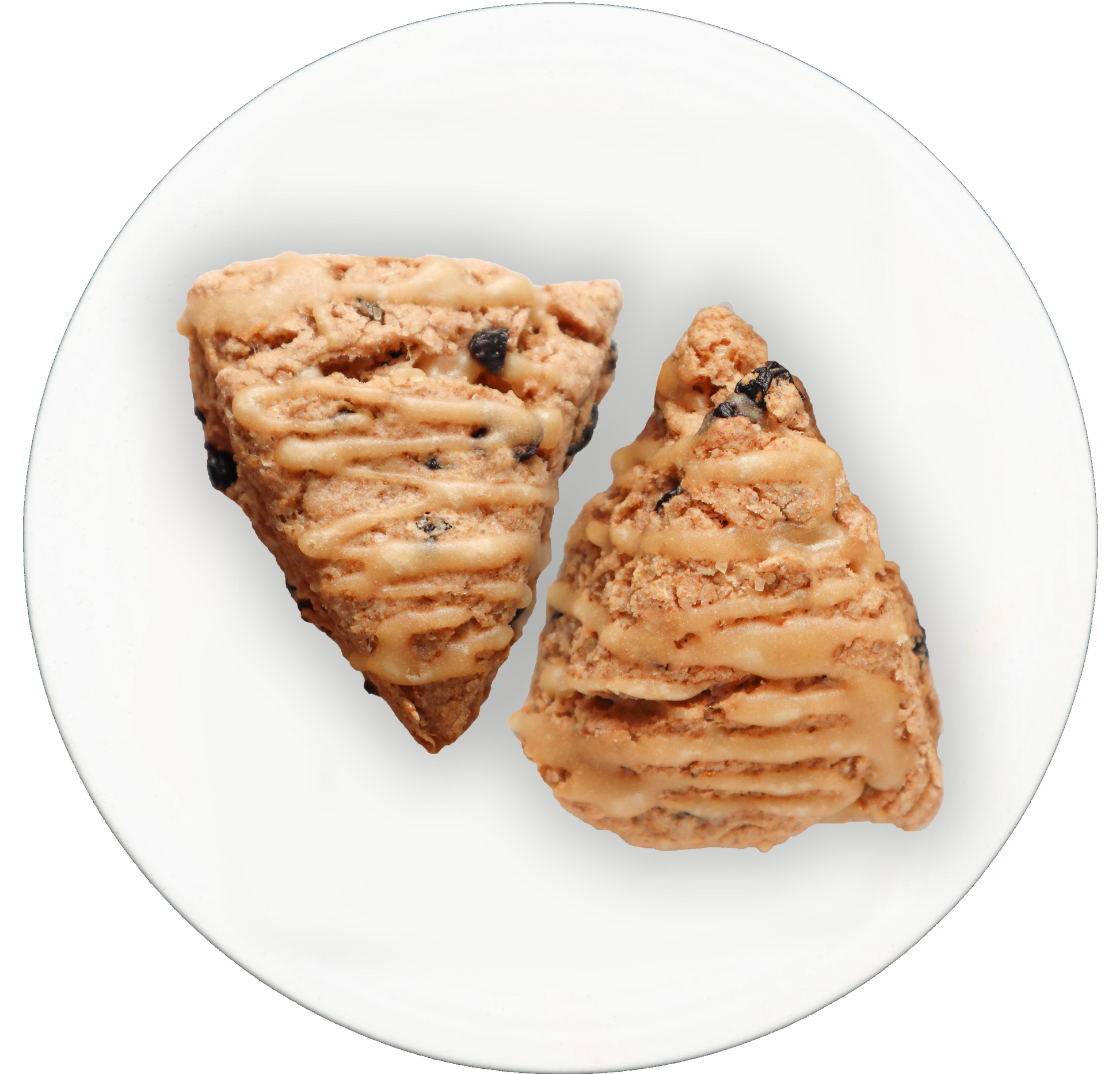 vegan blueberry scones in Des Moines, Iowa