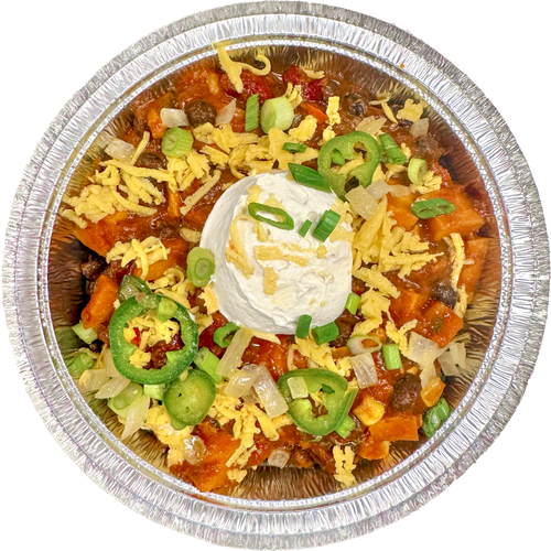 Loaded Sweet Potato Chili in Des Moines, Iowa