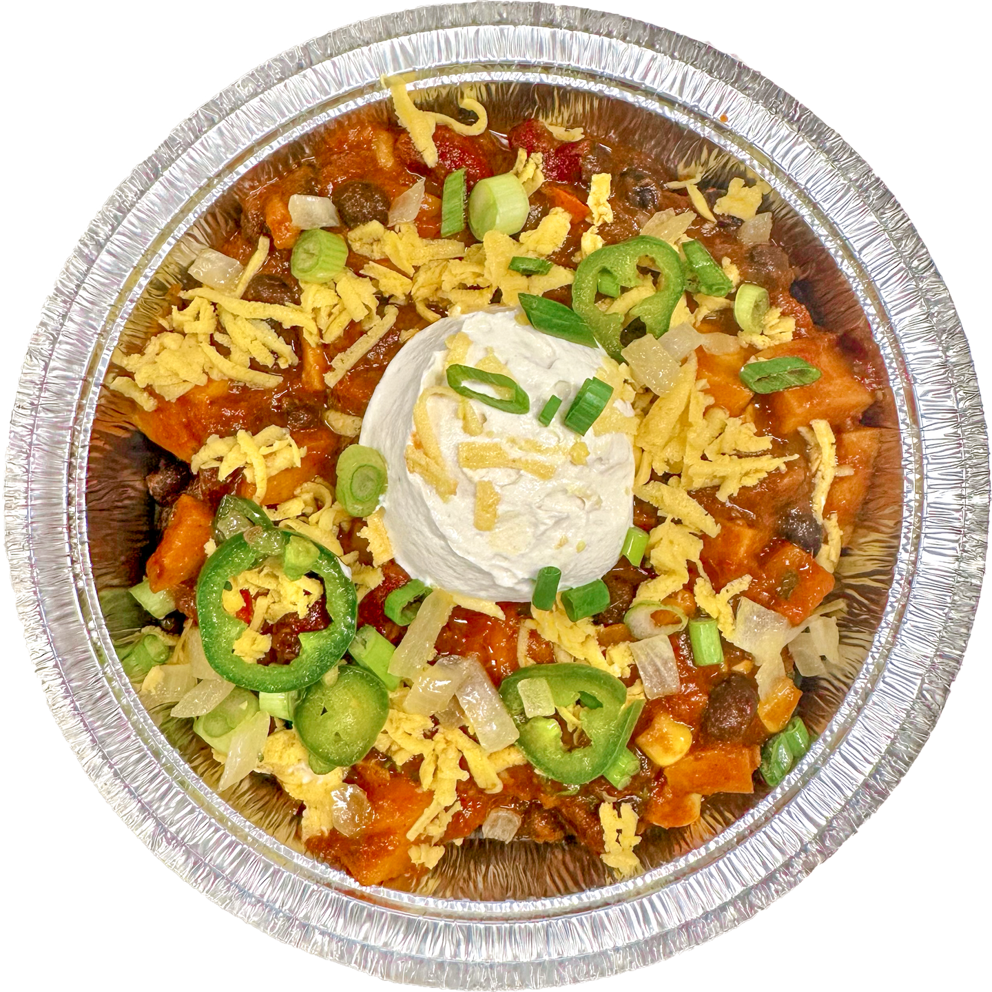 Loaded Sweet Potato Chili in Des Moines, Iowa