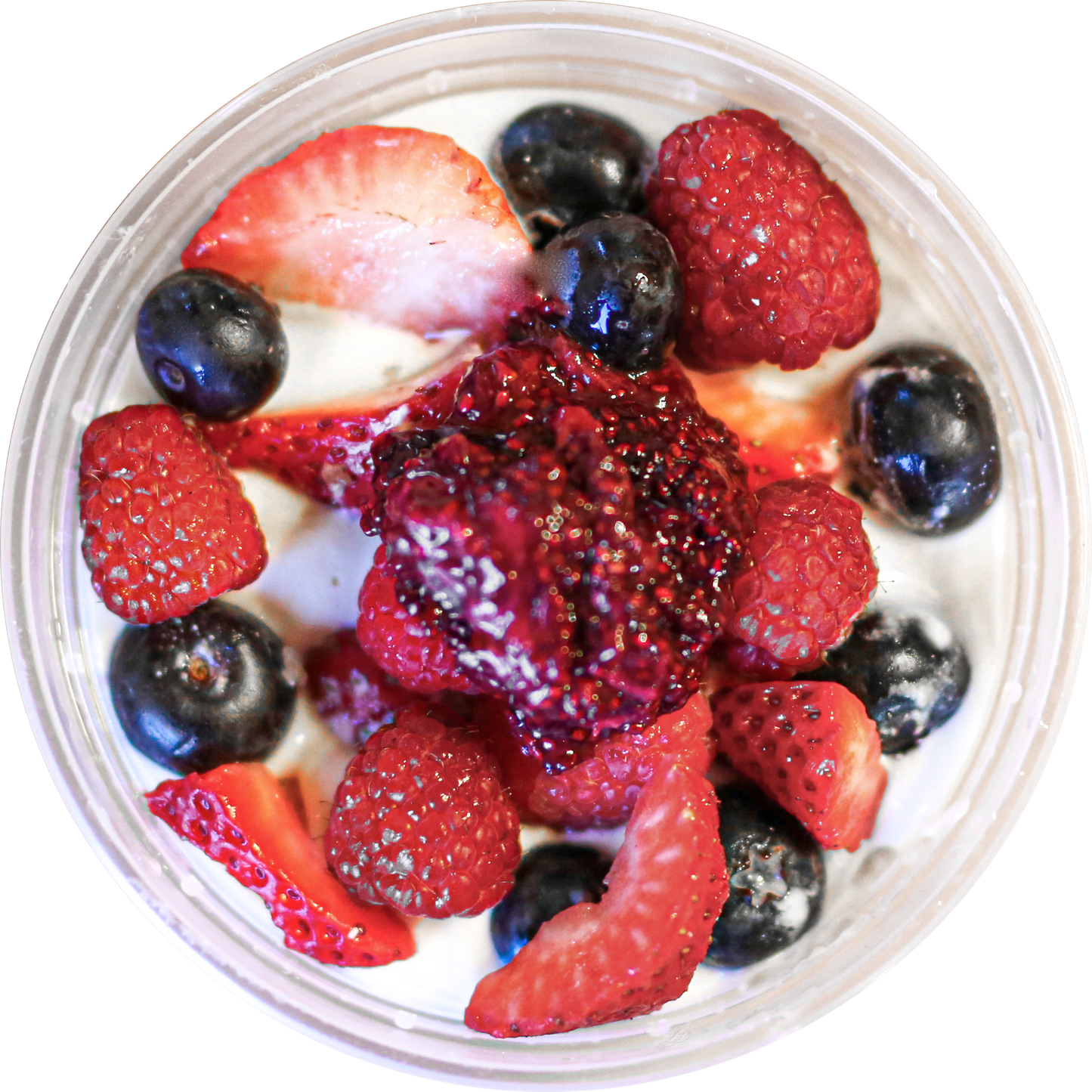 mixed berry cheesecake cup in Des Moines, Iowa