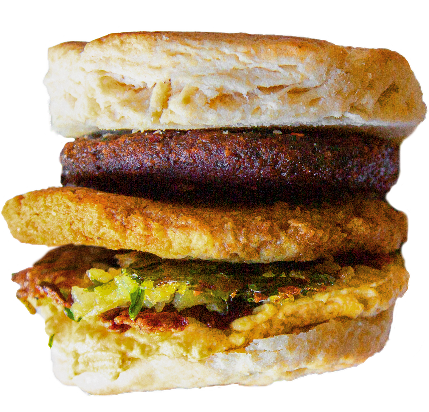 vegan-eggmcmuffin-breakfast-sandwich in Des Moines, Iowa