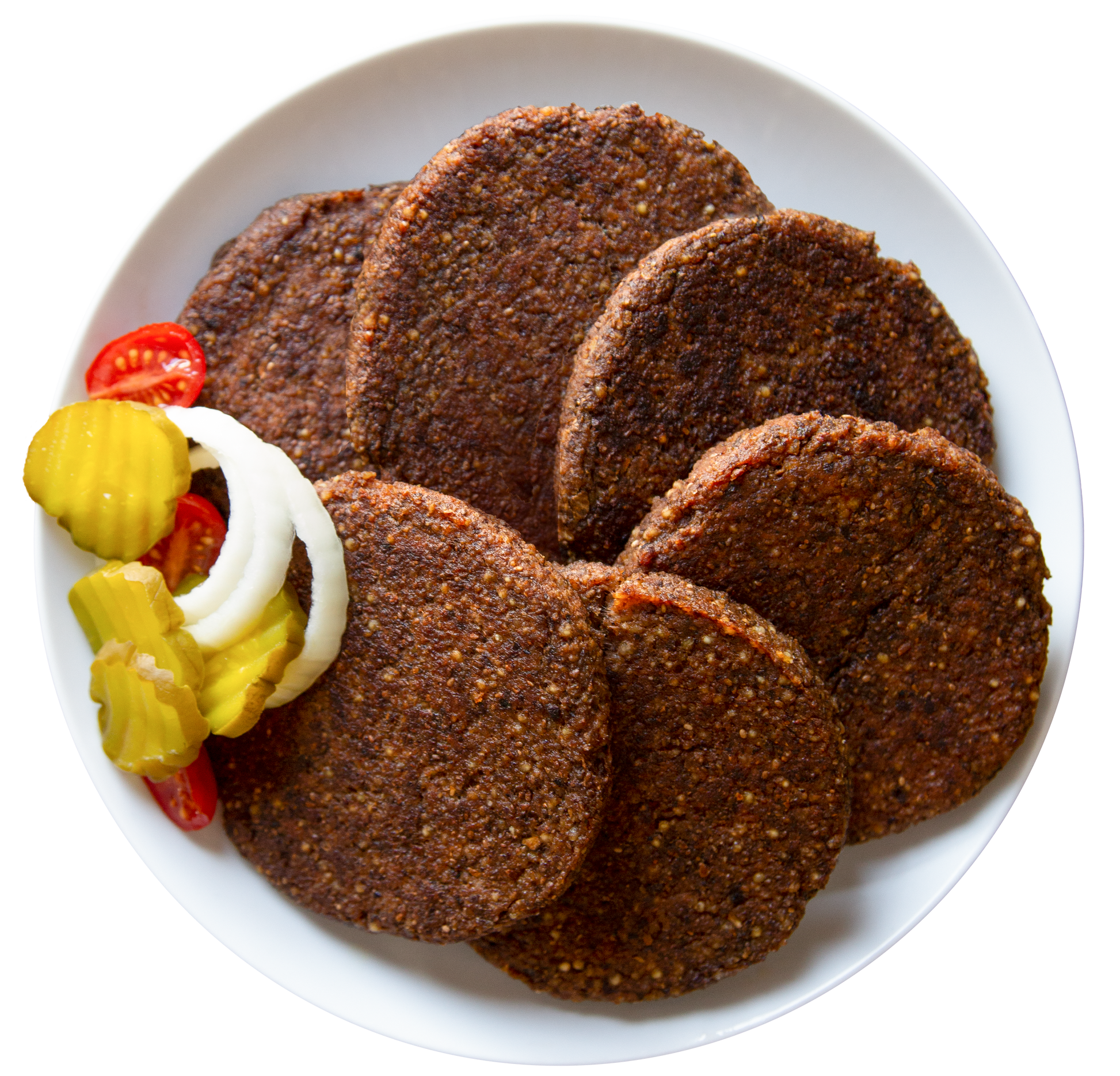 Vegan vegetarian plant-based New World Burger in Des Moines, Iowa