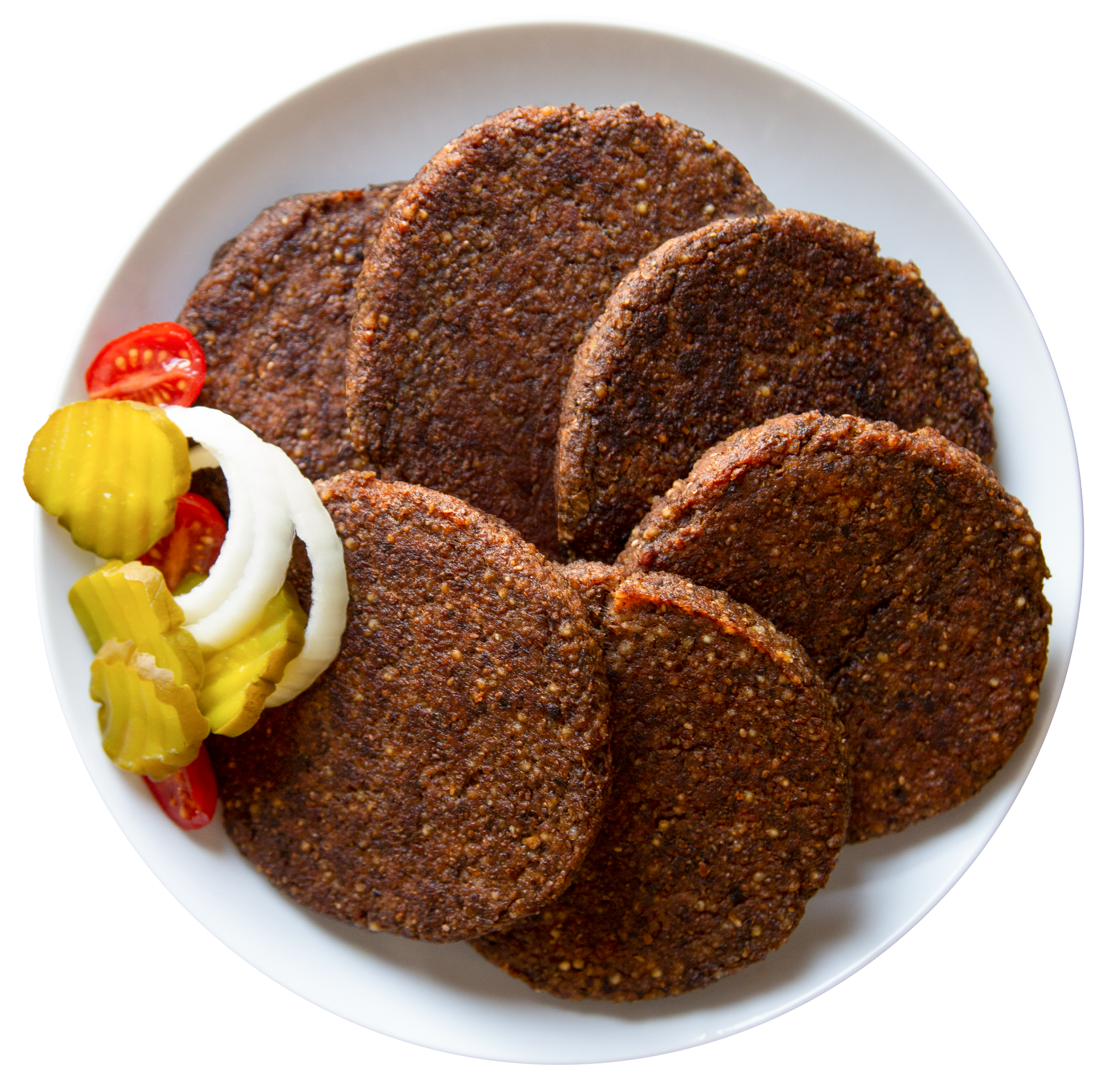 Vegan vegetarian plant-based New World Burger in Des Moines, Iowa