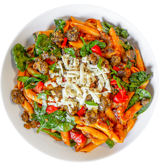 vegan penne alla vodka bowl xl in Des Moines, Iowa