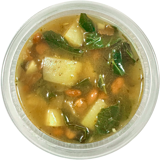 Smoky Potato & Collard Green Soup