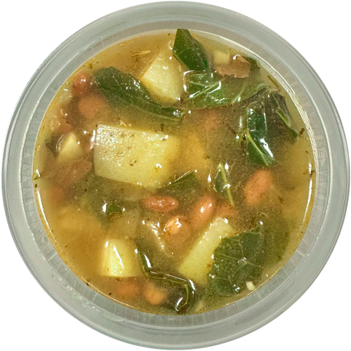 Potato & Collard Green Soup in Des Moines, Iowa