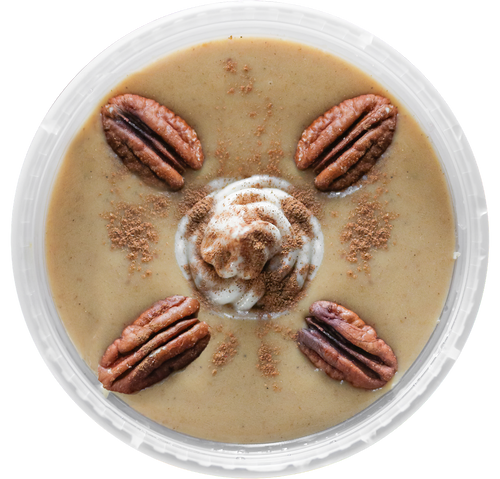 vegan pumpkin pie dessert cup in Des Moines, Iowa