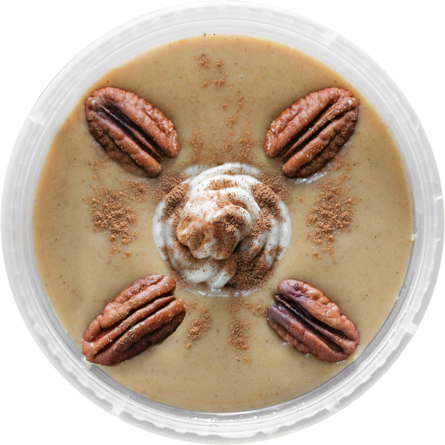 vegan pumpkin pie dessert cup in Des Moines, Iowa