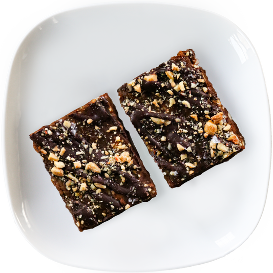 Salted Chocolate Peanut Butter Protein Bars in Des Moines, Iowa