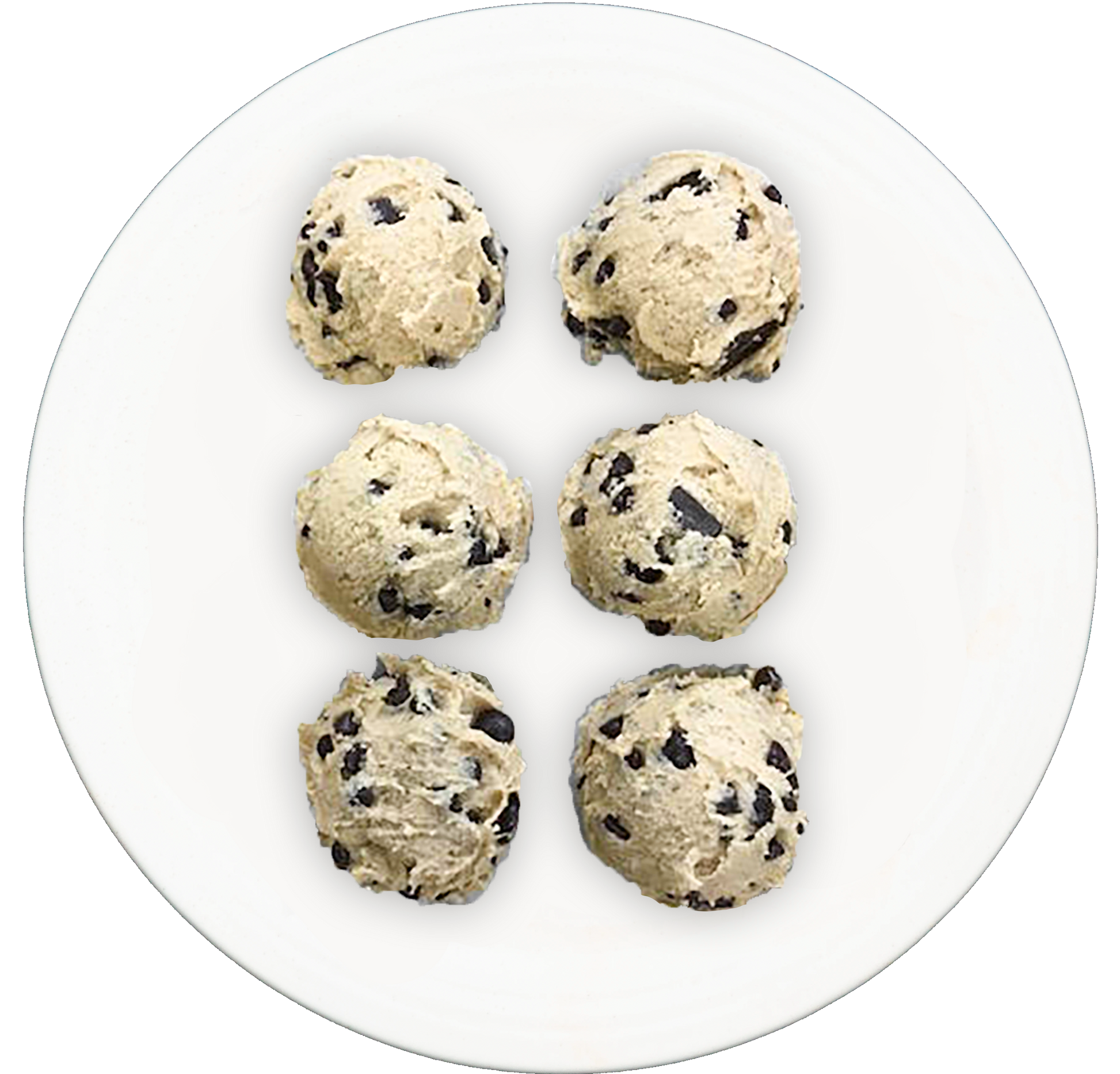 vegan chocolate chip cookie dough