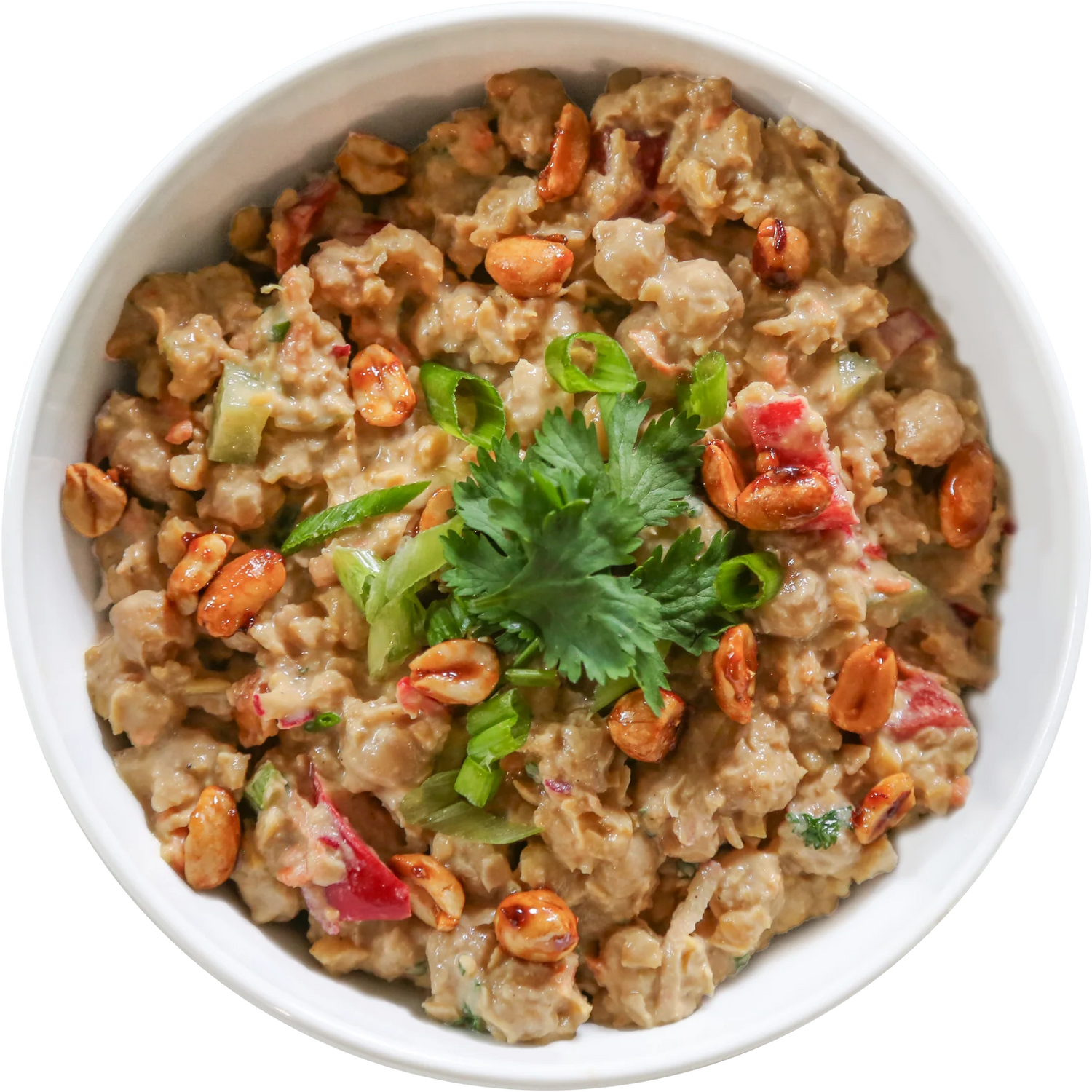 Sesame Peanut Chickpea Salad in Des Moines, Iowa