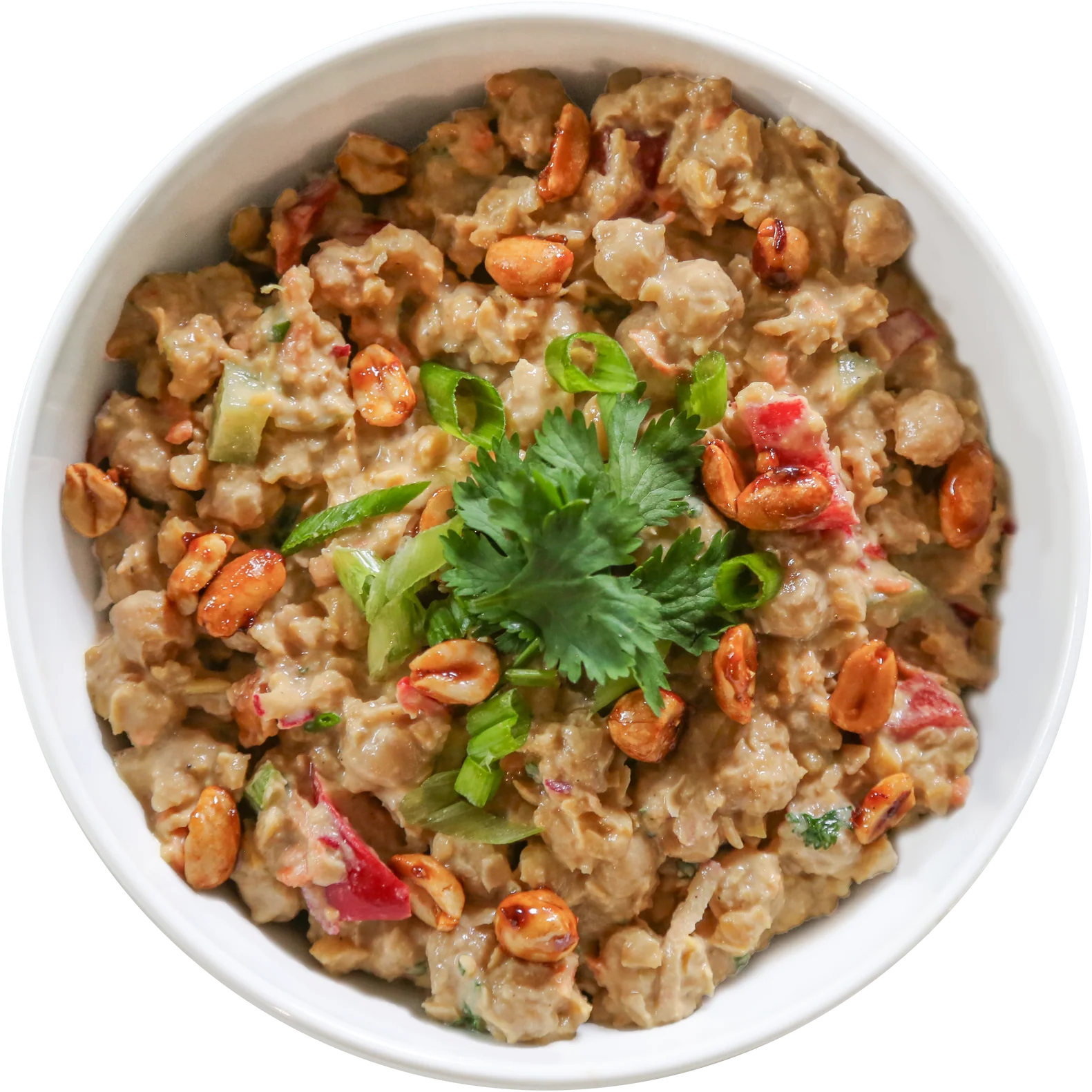 Sesame Peanut Chickpea Salad in Des Moines, Iowa