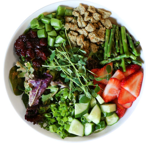 Spring Strawberry Salad in Des Moines, Iowa