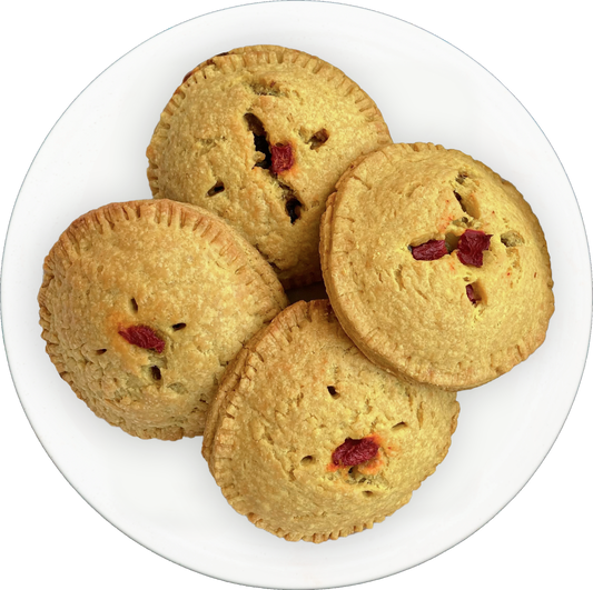 Vegan Squash Curry Hand Pies in Des Moines, Iowa