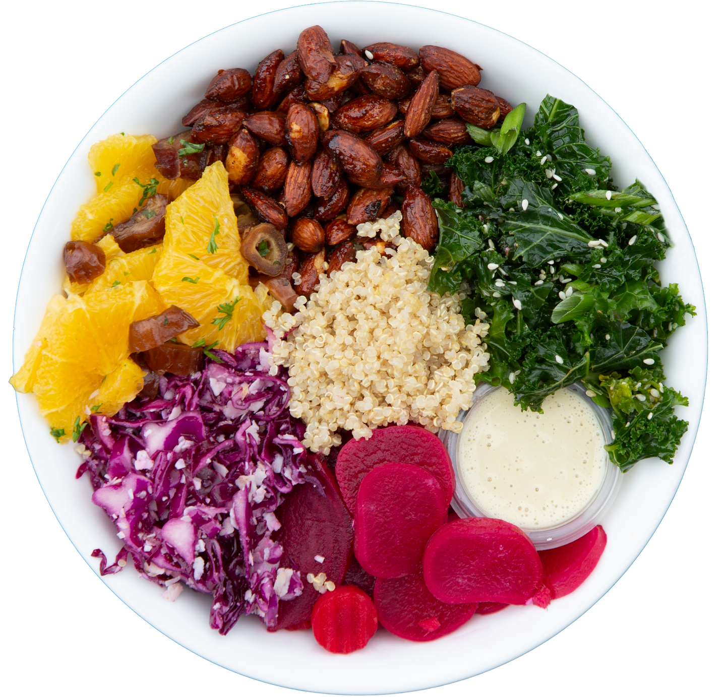 Plant-based vegan vegetarian Sweet and Spicy Bowl in Des Moines, Iowa