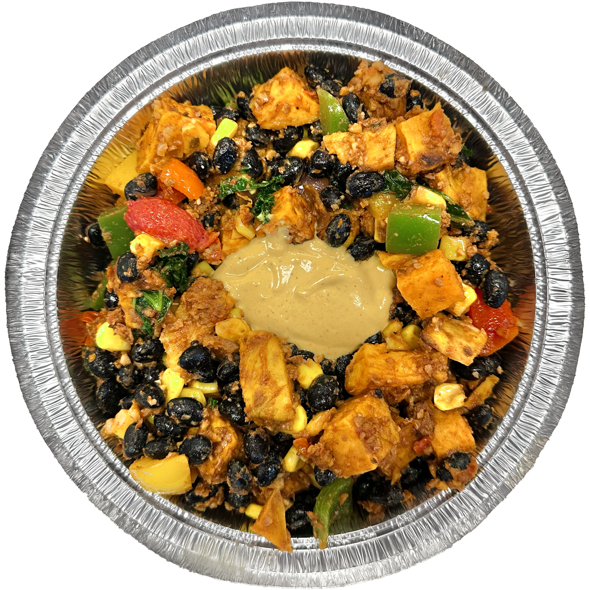 Sweet Potato Taco Hash in Des Moines, Iowa
