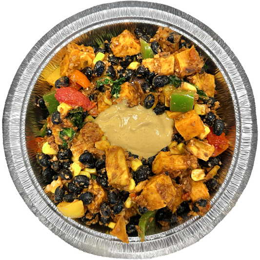 Sweet Potato Taco Hash in Des Moines, Iowa