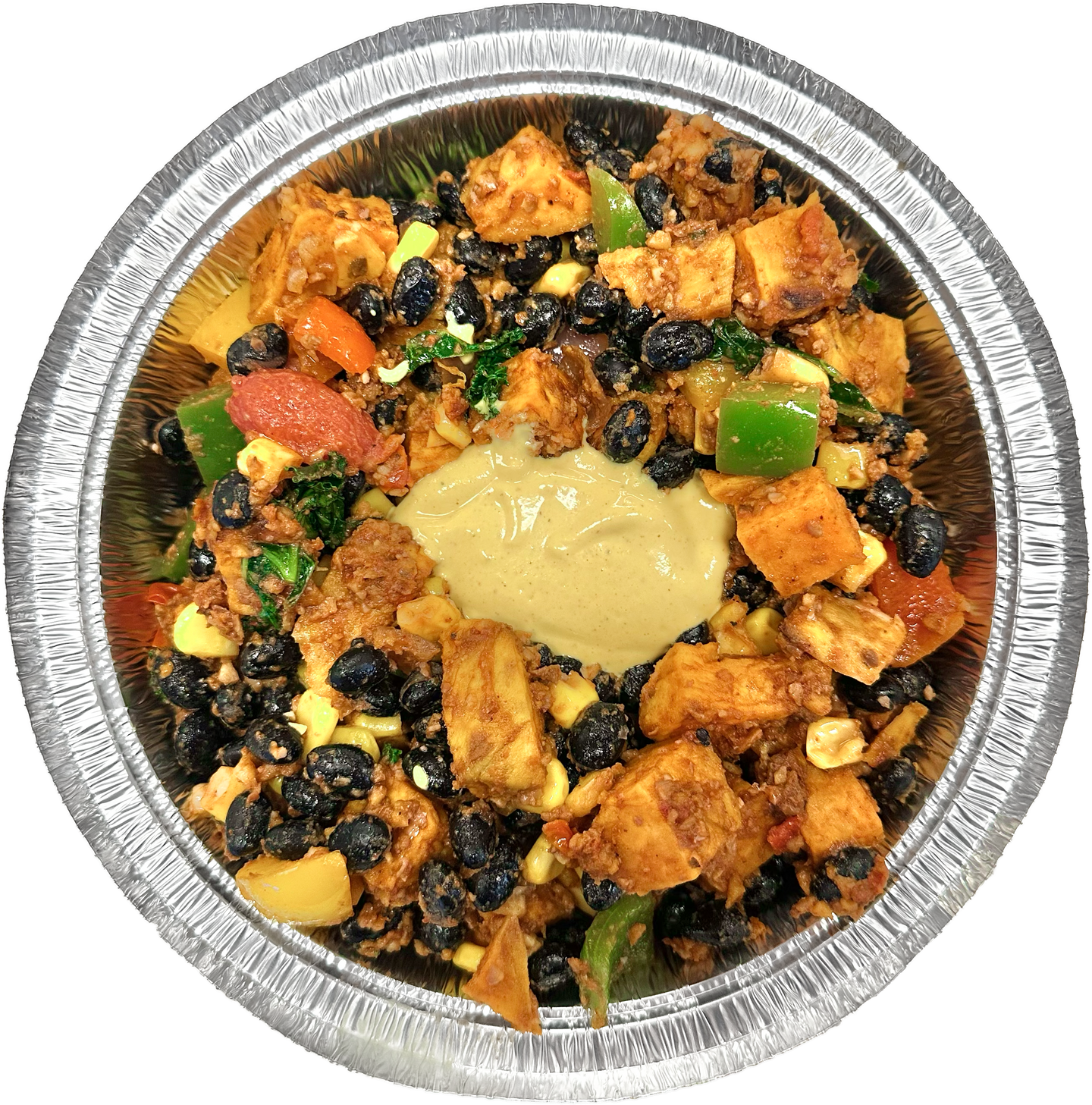 Sweet Potato Taco Hash in Des Moines, Iowa