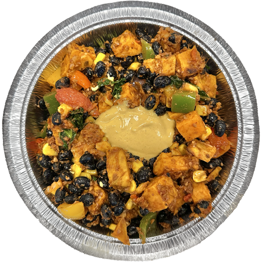 Sweet Potato Taco Hash in Des Moines, Iowa