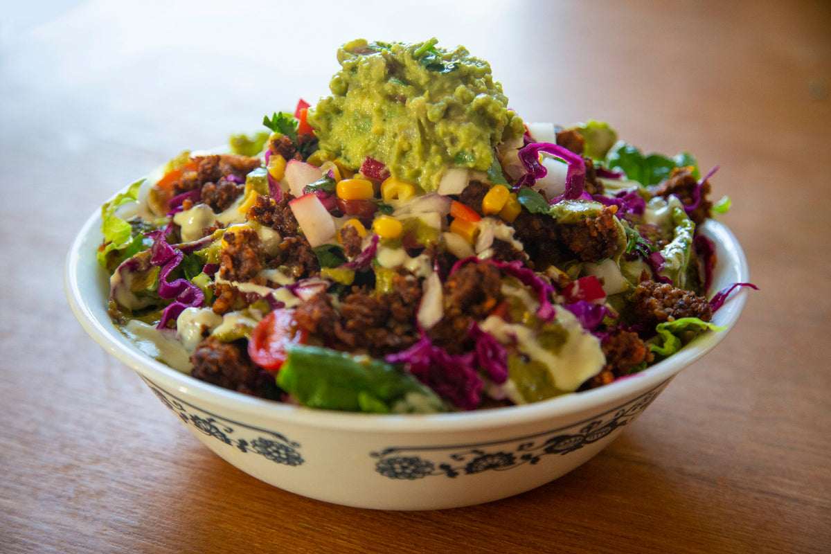 Vegan Taco Salad in Des Moines, Iowa