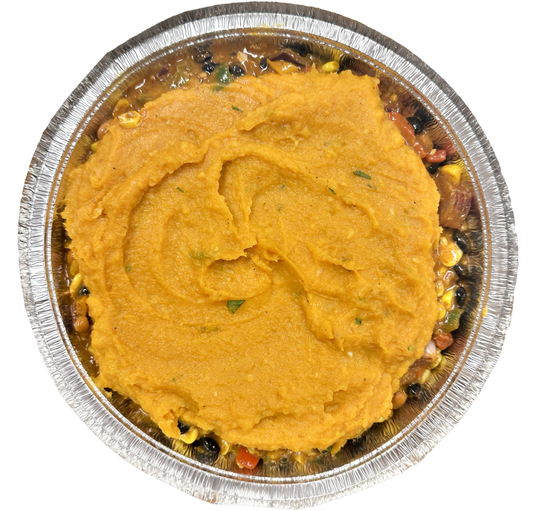 vegan taco shepherd's pie in Des Moines, Iowa