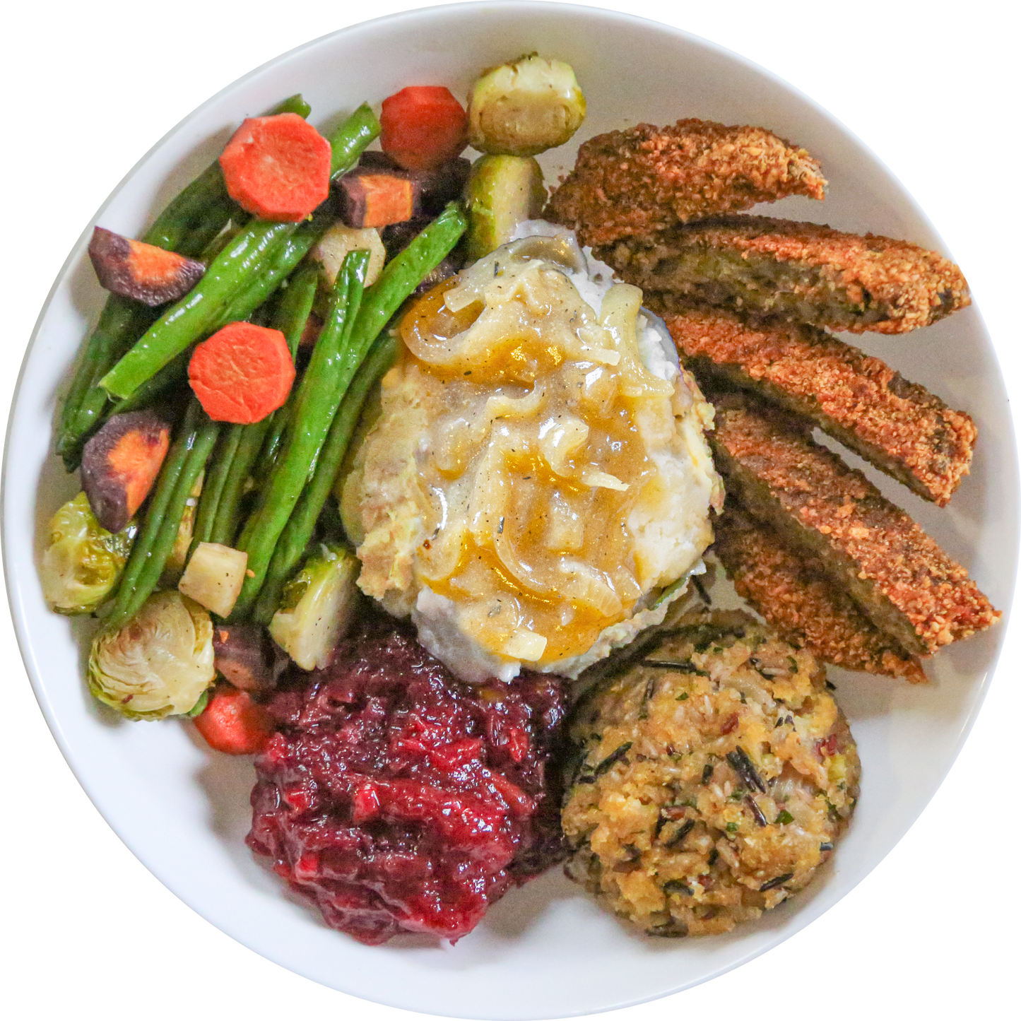 Vegan Thanksgiving Bowl in Des Moines, Iowa