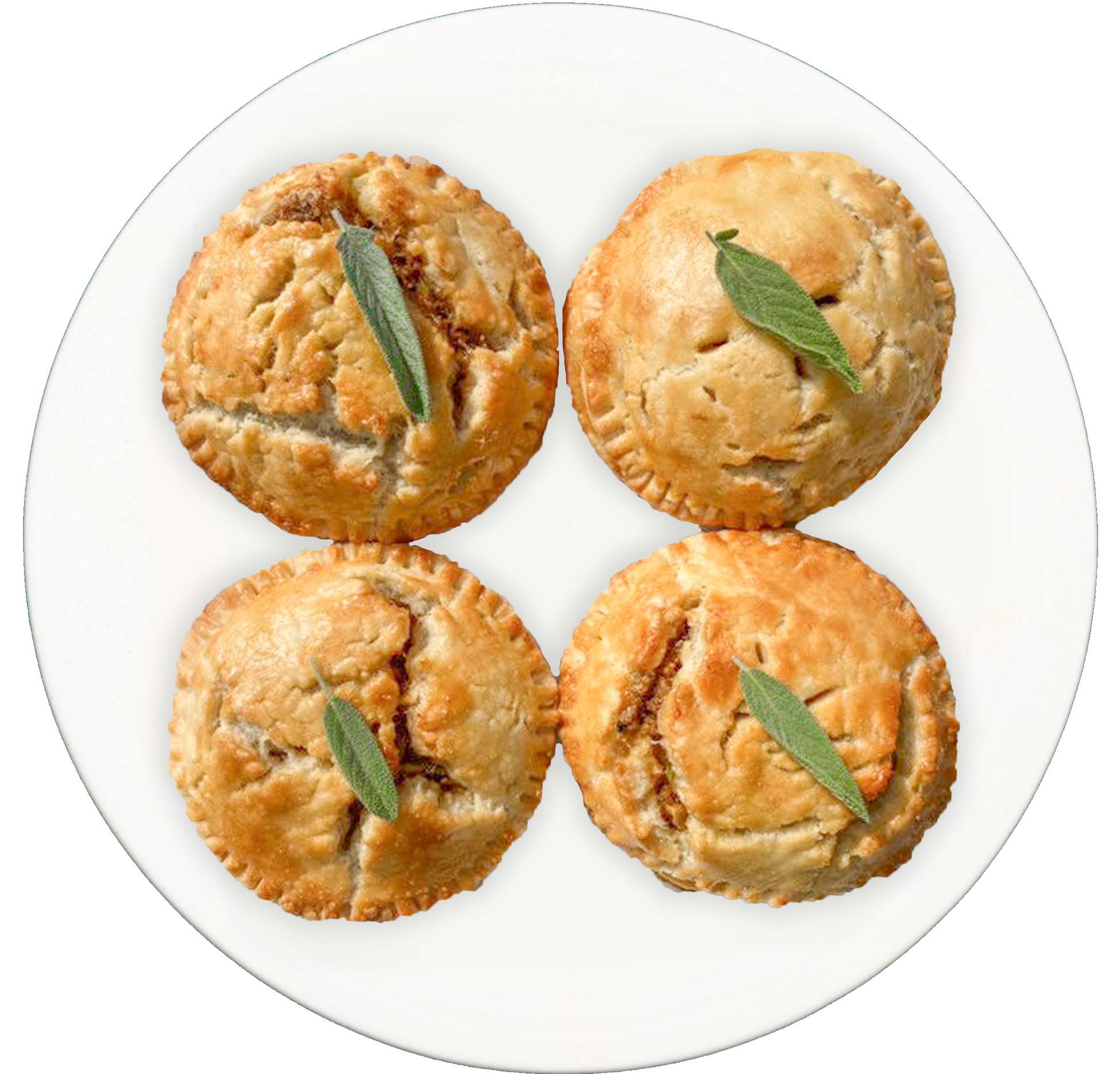 vegan miniature pot pies in Des Moines, Iowa