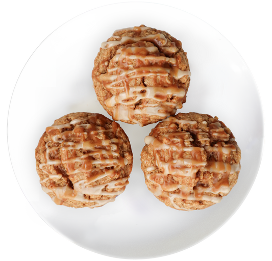 Vanilla Oat Decaf Latte Muffins