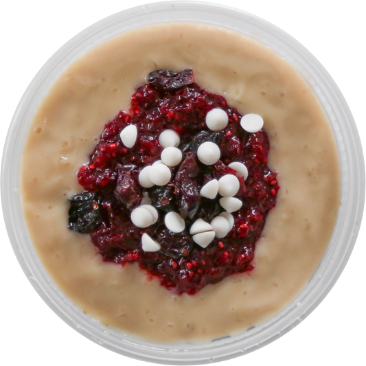 White Chocolate Cranberry Dessert Cup
