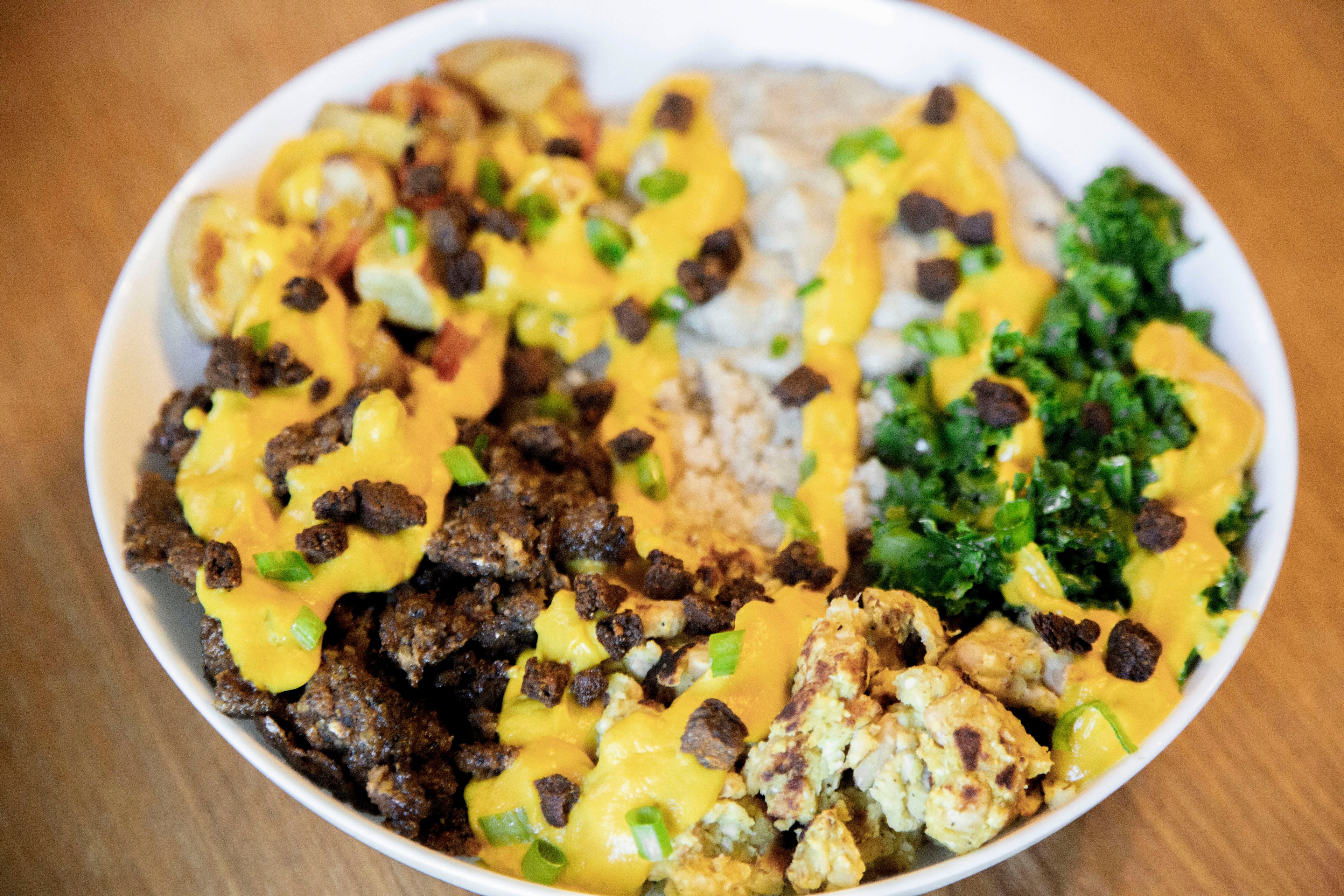 Vegan Breakfast Bowl in Des Moines, Iowa
