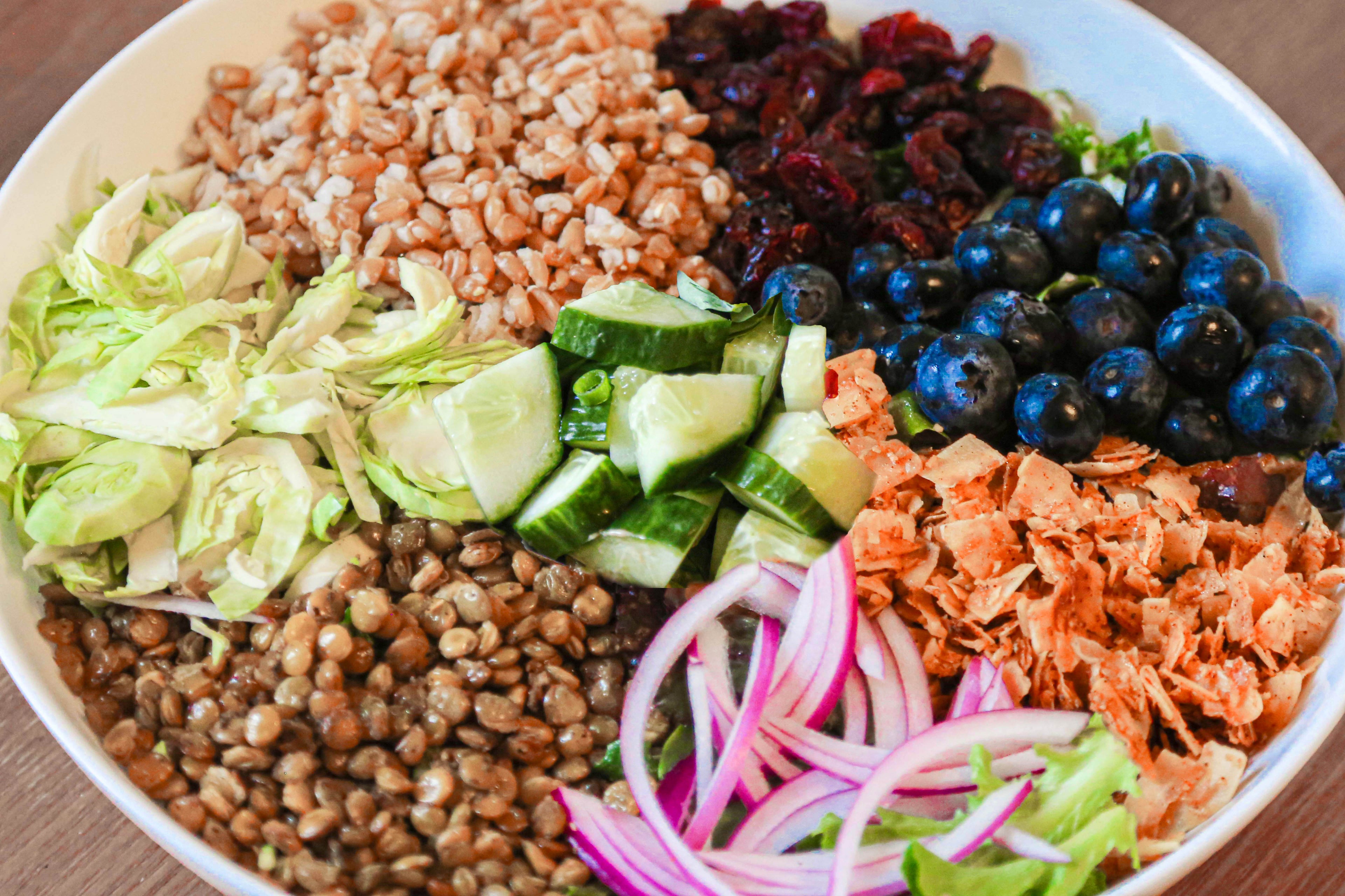 Vegan Smoky Pecan Salad in Des Moines, Iowa