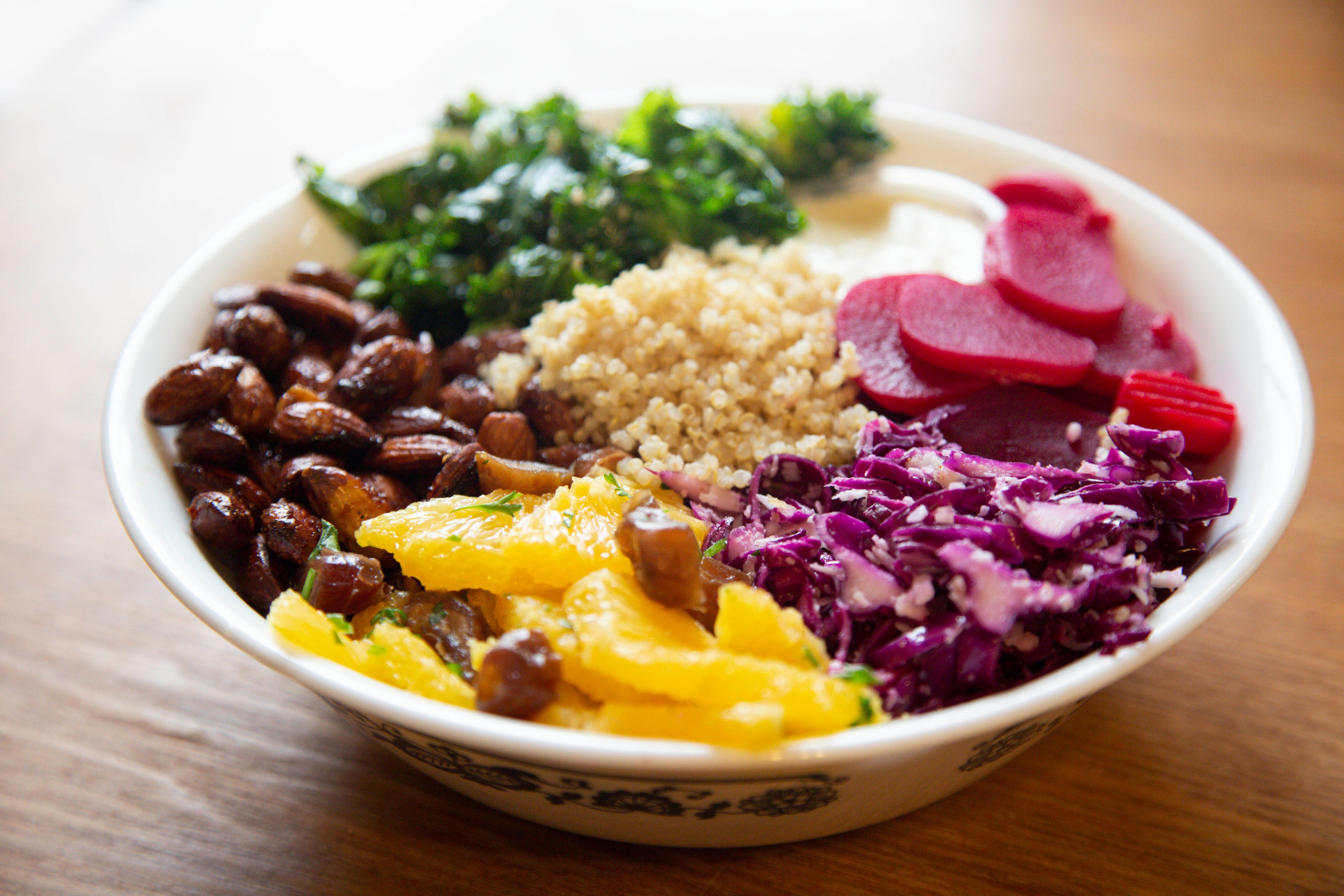 Vegan Sweet and Spicy Bowl in Des Moines, Iowa
