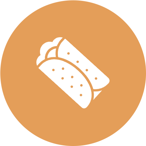 Sweet Mustard Chickpea Salad Wrap