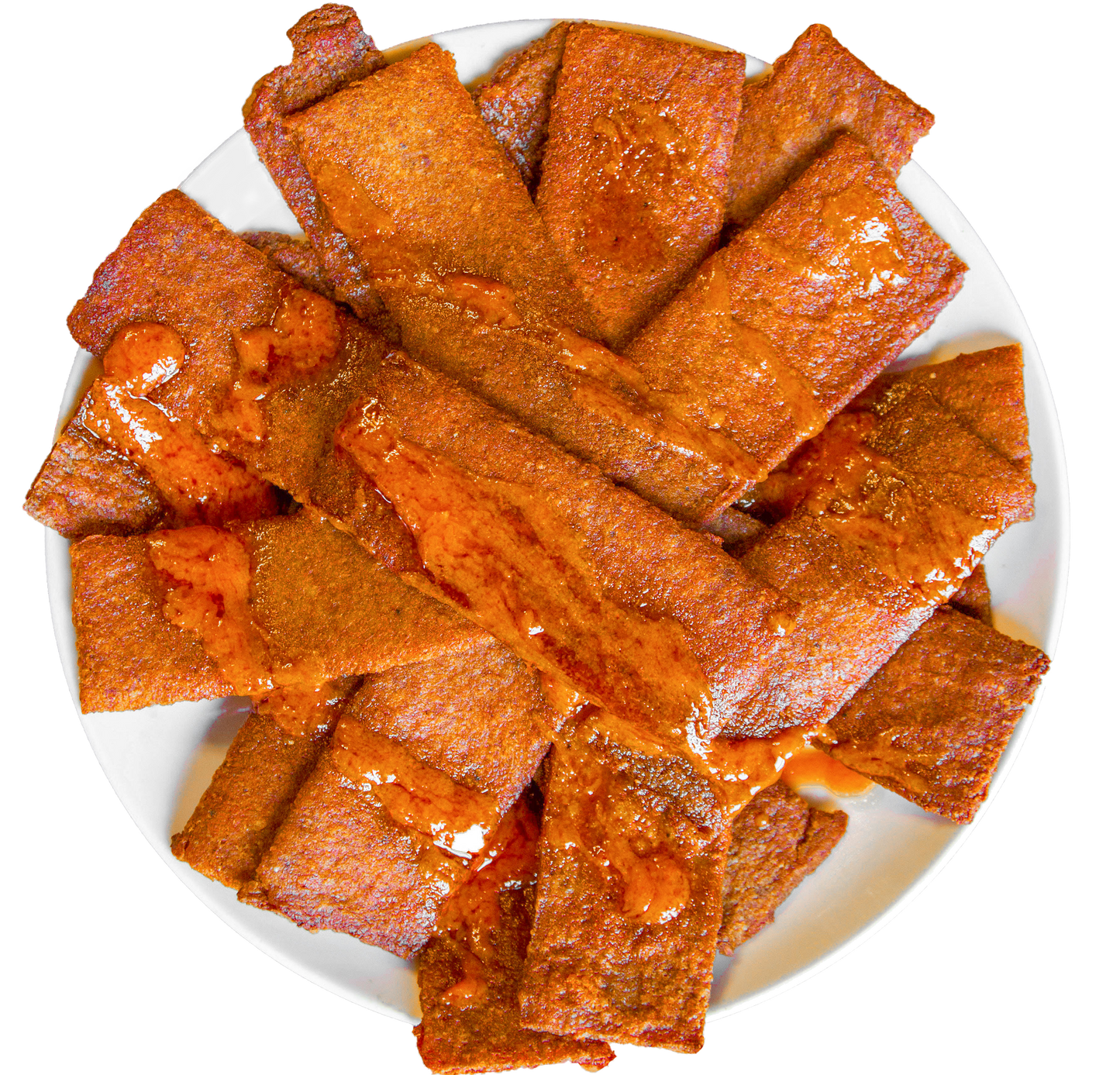 Vegan plant-based buffalo strips and dairy-free ranch in Des Moines, Iowa