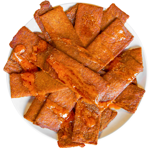 Vegan plant-based buffalo strips and dairy-free ranch in Des Moines, Iowa