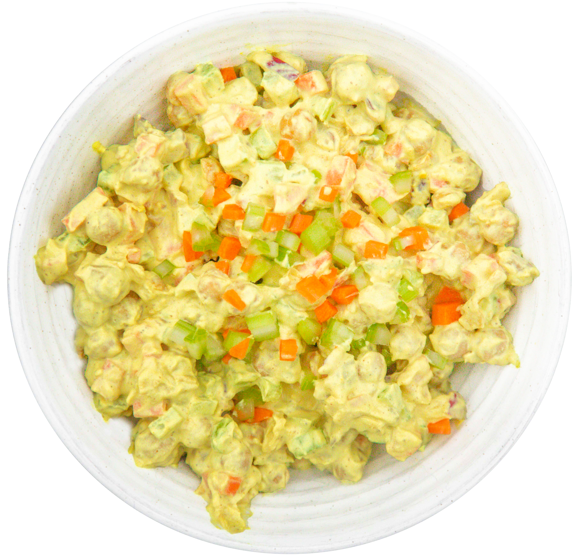 vegan chickpea salad in Des Moines, Iowa