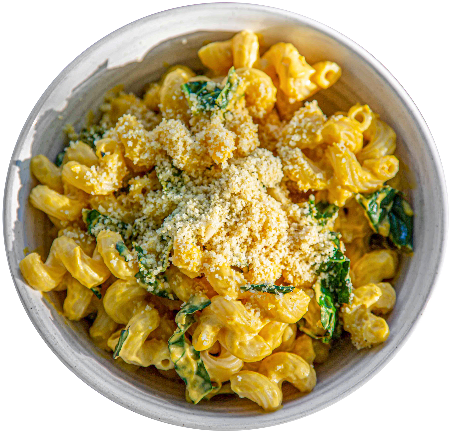 Vegan vegetarian plant-based macaroni and cheese in Des Moines, Iowa